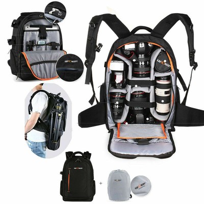 Kamerarucksack Fotorucksack K&F Concept Rucksack mit Stativhalterung Regenschutz