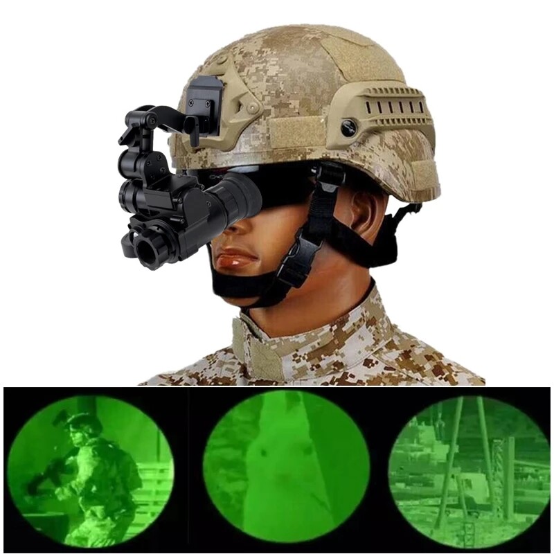 個人装備 NVG-10 NVG10 Night Vision Goggles Monocular 6X Zoom WIFI For Helmet