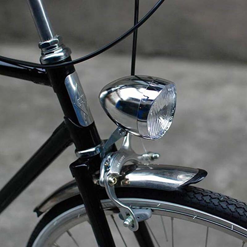 Bicicletta 3 LED Anteriore Luce Emergenza Segnale Notte Corsa Fanale con Staffa