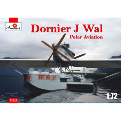 Amodel 72326 Plastic model airplane kit Scale 1:72 Dornier J Wal, Polar aviation