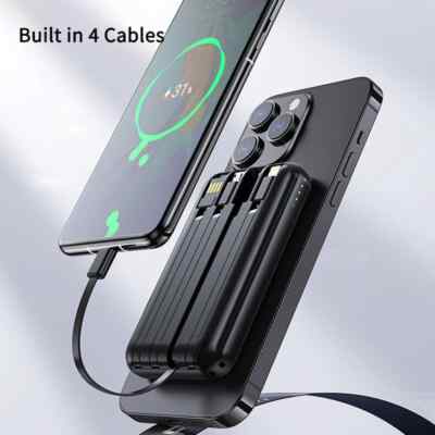 30000mAh Portatil Cargador De Bateria Inalambrico Magnetico Para iPhone 15/14/13
