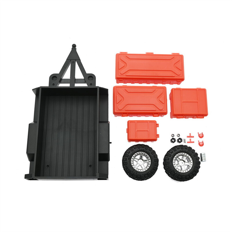 1:18 Full Scale RC Car Crawler 2.4G Remote Control Buggy Toy Trailer Children