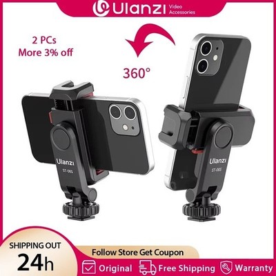 Ulanzi ST06S Vertical Shooting Phone Mount Holder DSLR Camera Monitor