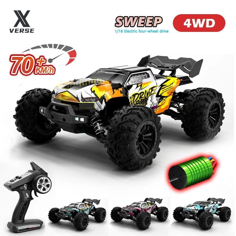 4x4 High-speed 70km/h 2.4g Led Drift Monster Toy