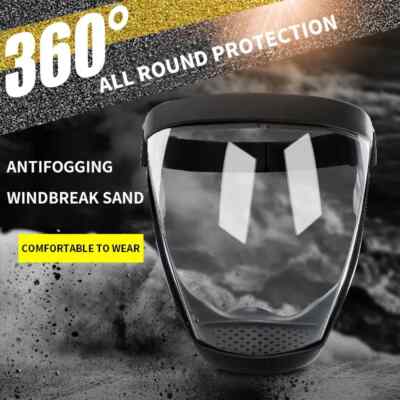 High-transparency Protective  facecover/mask BLUE