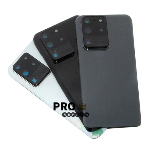 Battery Glass Cover With Camera Lens For Samsung Galaxy S9 S10 S20 S21 S22 S23