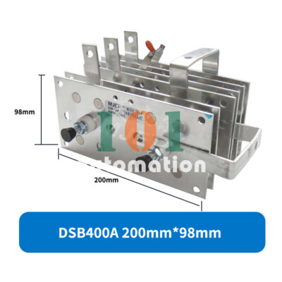 1PCS NEW FOR Three-phase rectifier DSB400A 200*98*6 slice