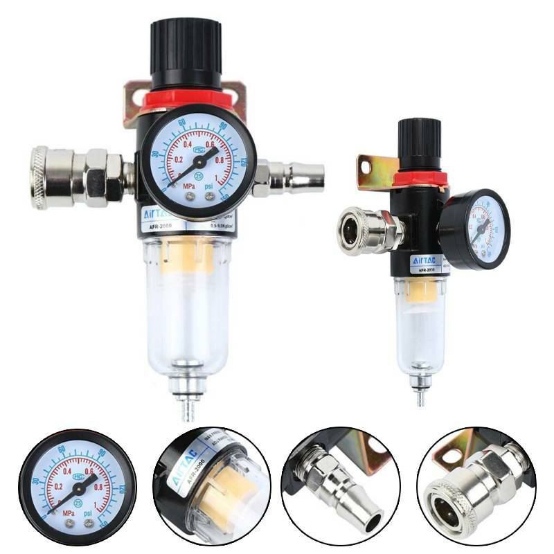 Filter Water Trap Pressure Gauge