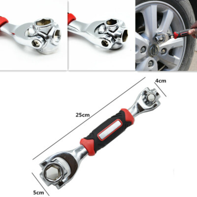 Car Multifunction Hex Shank Socket Wrench Spanner Universal Household Hand Tool