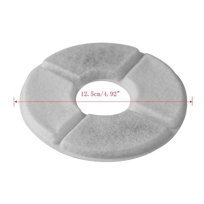 Auto Pet Cat Dog Water Fountain Charcoal Filter for Pet Fresh Bowl Drink Dish