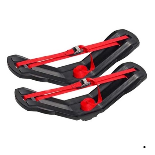 Malone SeaWing Saddle Style Black/Red 27.5" x 6" x 4.5" - Open Box