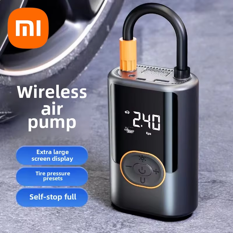 Xiaomi Portable Wireless Car Inflation Pump Quick Charging Intelligent Digital T