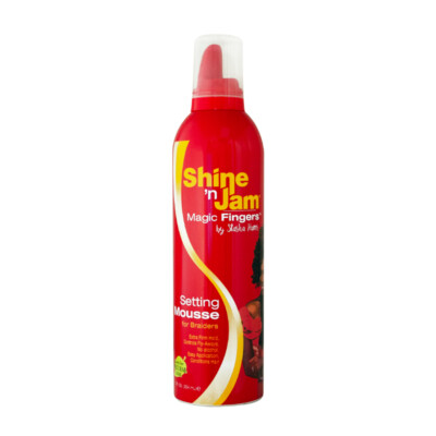 AMPRO SHINE  N JAM MAGIC FINGERS SETTING MOUSSE 12 OZ