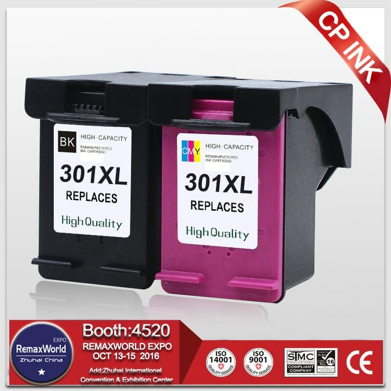 CP 301 Remplacement pour HP301 301XL Cartouche D'encre pour HP Deskjet 1050