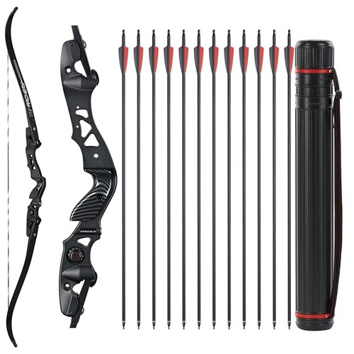 Competition Athletic Bow Alloy Riser Hunting Arrows