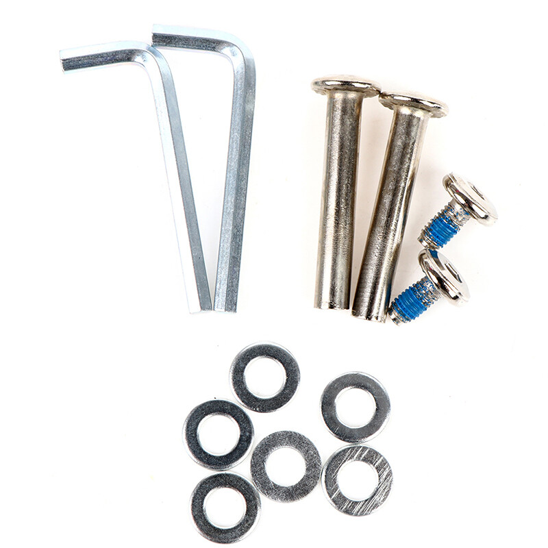 2 Set Luggage Suitcase Replacement Wheels Axles and Wrench Repair set 68mm&radic;@-@