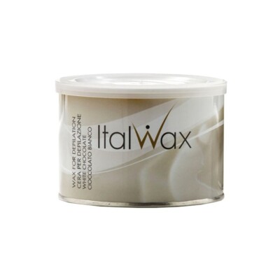 Italwax Soft Wax White Chocolate Wax Tin 400ml 13.5oz