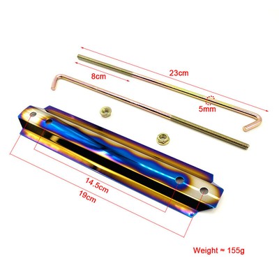 US Blue Battery Retaining Clamp Holding Clamp Bracket Bolt Tie Down Kit Van Boat
