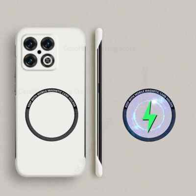 Magnetic Case For OnePlus 11 10 Pro 10R 9RT 9R 9 10 Pro Magsafing Matte Cover