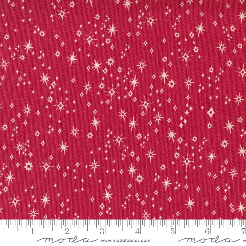 Red By Fancy That Design House Moda 1/2 Yard