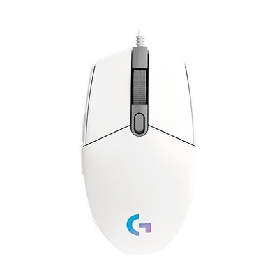 G102 8000 DPI Wired Gaming Mouse with Rainbow Optical Effects for PC/Mac