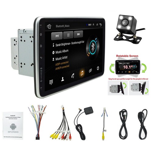 10 Inch Car Stereo Radio Player Android 11 GPS Wifi BT Double 2 Din Touch Screen