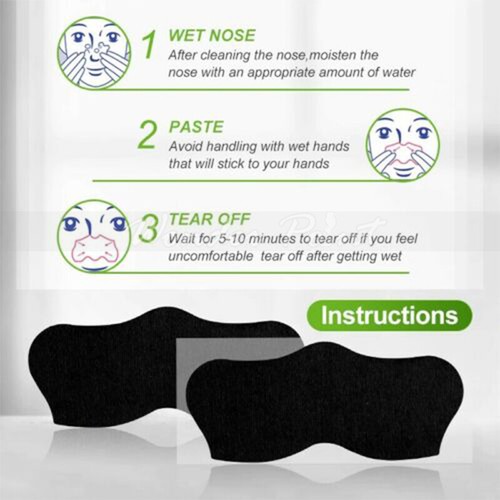 Nose Pore Deep Cleaning Strips Blackhead Remover Peel Off Mask Nose Stickers
