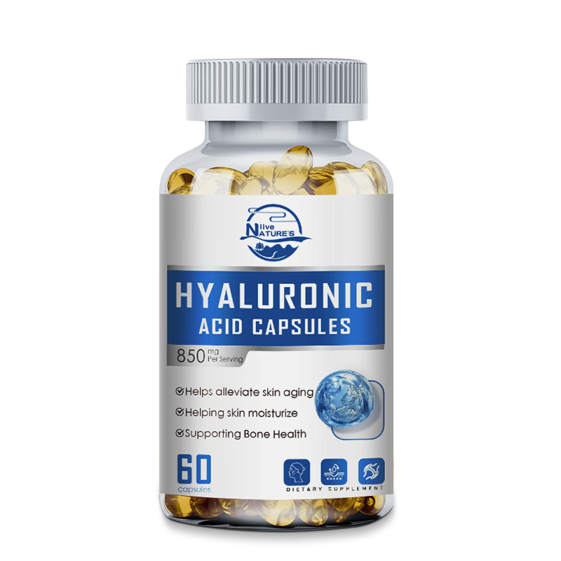 Collagen Hyaluronic Acid Vitamin C Capsules AntiAging Wrinkles Skin Joint Health