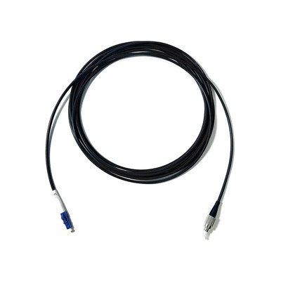 3mm TPU Outdoor armored SM Simplex Patch Cord Fiber Optic Cable FC/SC/LC/ST UPC