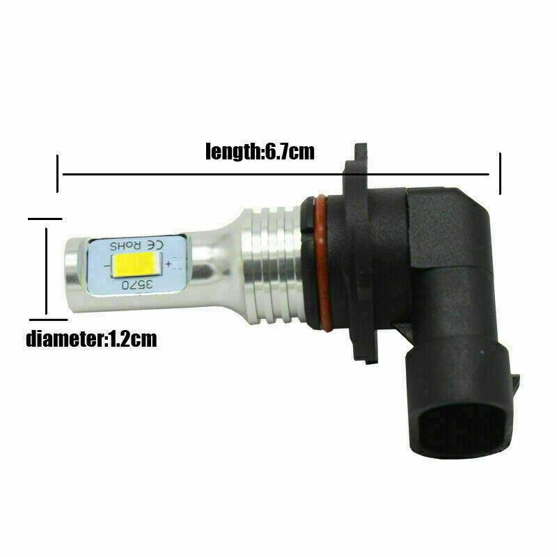 For Lexus LS430 LS460 GS350 GS430 - 2pcs 9006 HB4 LED Fog Light Bulbs 6000K HKB