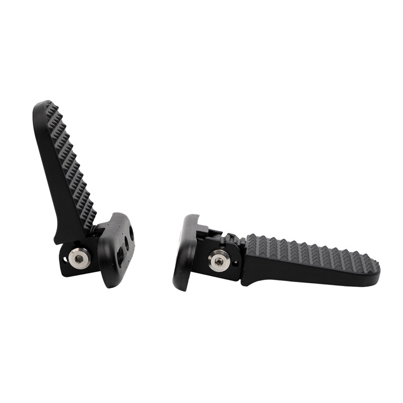 Universal Motorcycle Scooter Quad Folding Foot Pegs Rear Pedals Aluminum Alloy