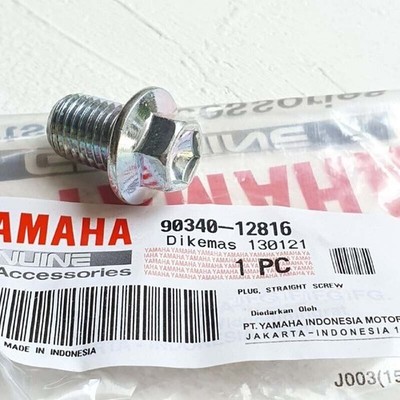Genuine Parts Yamaha NMAX 125/150/155 2021-2024 Oil Drain Plug 90340-12816