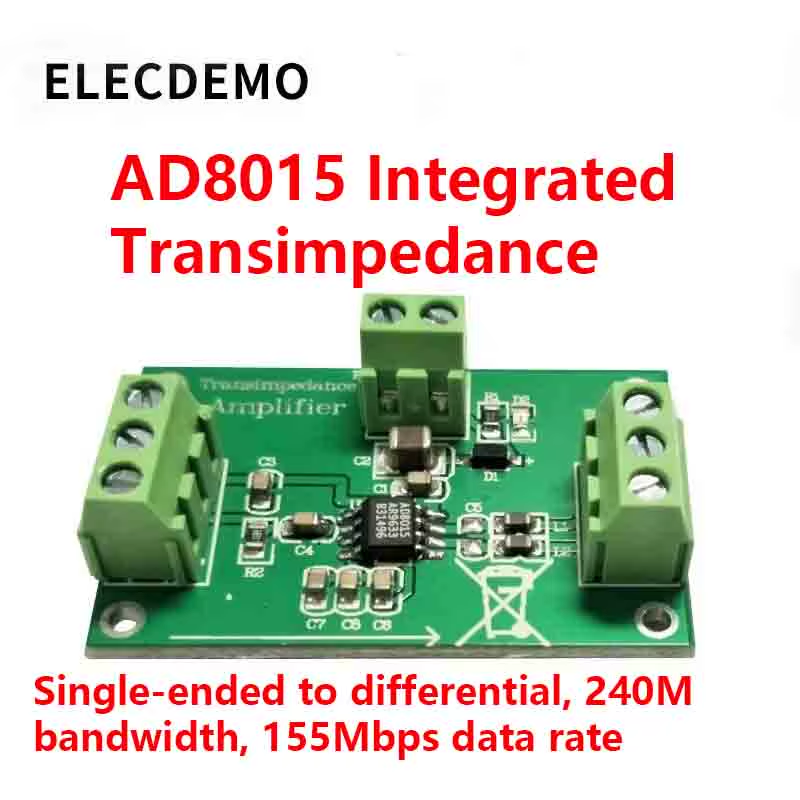 AD8015 Integrated Transimpedance Amplifier Module Single-Ended to Differential 2