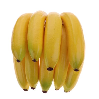 Lifelike Banana Bunch Artificial Plastic Fake Fruits-Decor Prop Party Decor