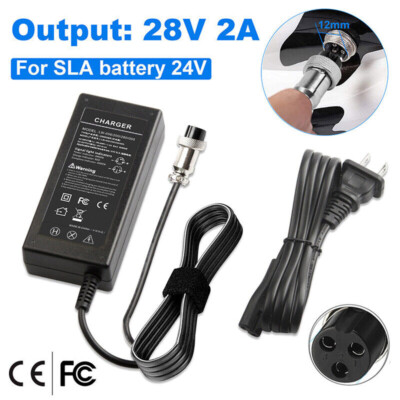 28V 2A Electric Scooter Charger for RAZOR MX350 CC2420 PR200 Pocket Mod Battery