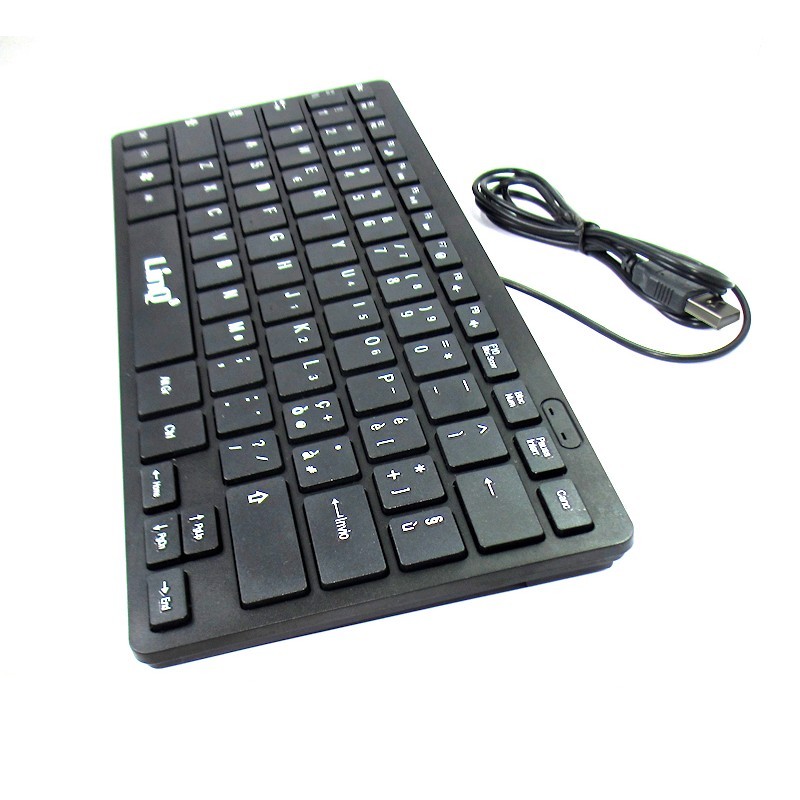 Mini Tastiera Keyboard Ulta Slim Usb 2.0 Ps3 Ps4 Pc Notebook Linq Km-681