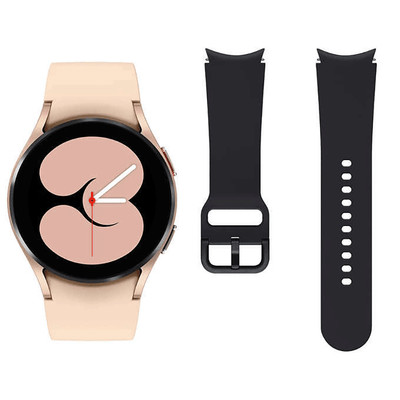 Samsung Galaxy Watch 4 40mm Smartwatch SM-R860NZDCXAA 2 Bands - 2021 Model