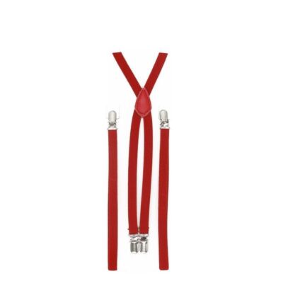 X Back Skinny Suspenders-1cm Width Brace Cutie Creative Slim Thin Body Suspender