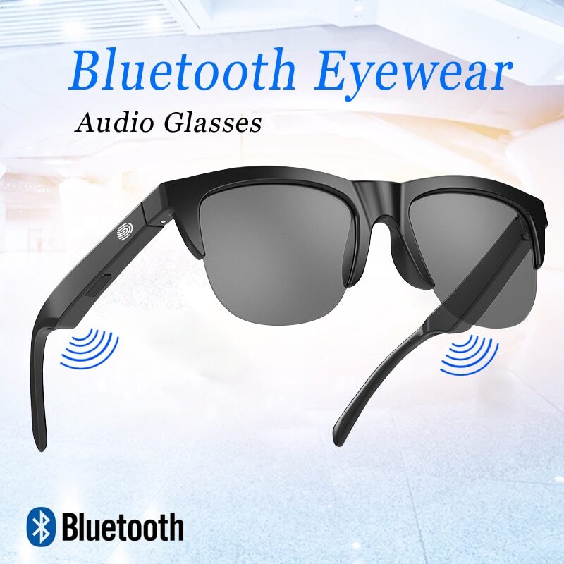 Bluetooth 5.3 Smart Glasses Wireless Calling Sunglasses Anti-UV ...