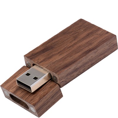 Wedding Custom Wooden Gift Box USB 2.0 Flash Drive Free Logo Pen Drive 64GB 32GB