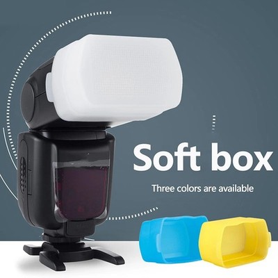Photo Flash Diffuser Dome Bounce - V1 TT600 V850II V860III Speedlight Soft