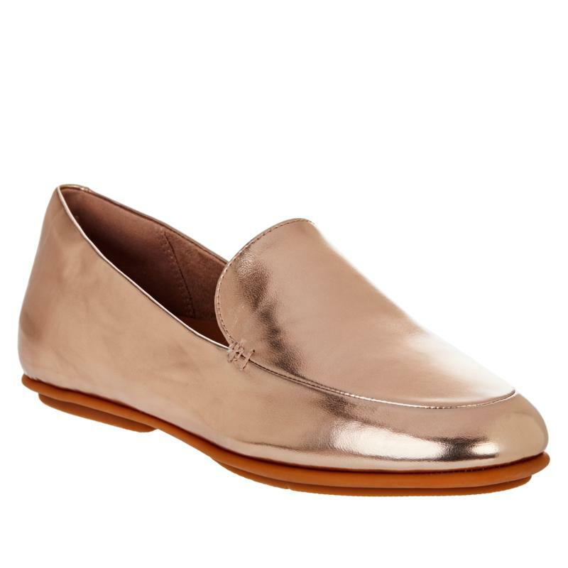 fitflop ローファー LENA CRYSTAL LOAFERS レディース FitFlop Womens Lena Leather Loafer comfort slip on NEW Rose