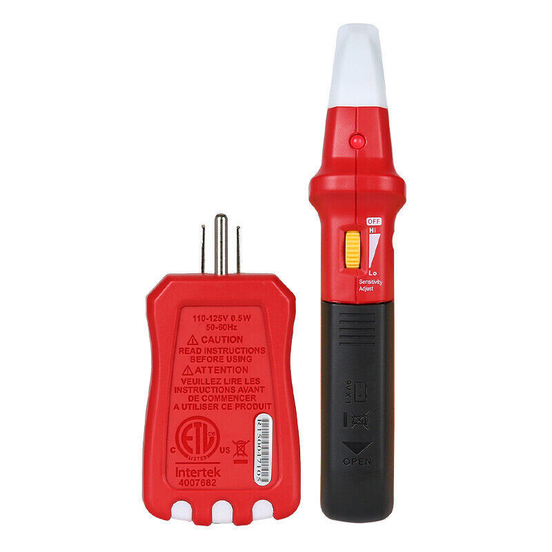 Digital AC Circuit Breaker Finder Sensor GFCI Outlet Socket Tester 90-120V LED
