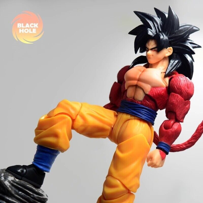Black Hole Dragon Ball SSJ4 Song Goku Brute Evolution 1/12 Action