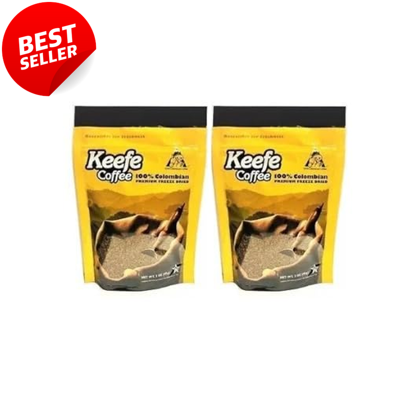 Colombian Freeze Dried Coffee 3oz Premium Instant 2 Pack Sealed - US