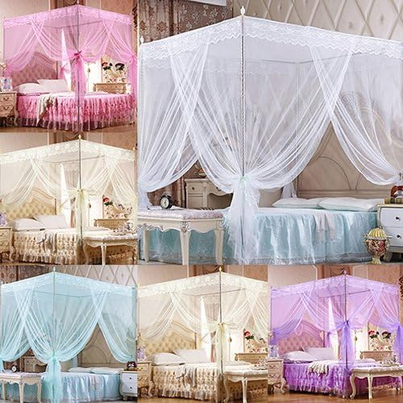 Canopy Mosquito Net for Bed Romantic Princess Lace Canopy Mosquito Net No Frame