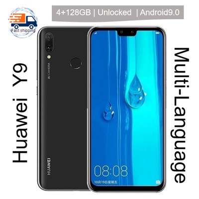 Huawei Y9 6.5inch Unlocked 128GB 4000mAh Android Global Multi-Language Support