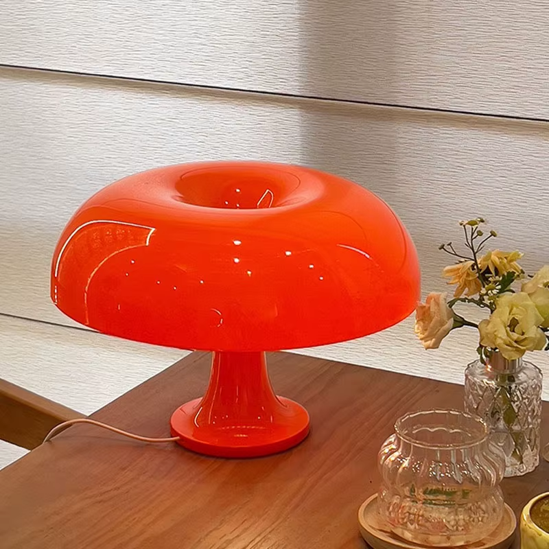 Lampe De Table Champignon LED USB Moderne 3 Couleurs Décoration D'intérieur