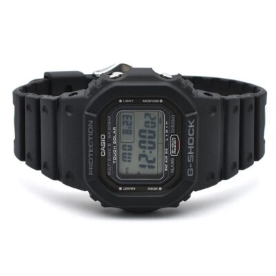 Pre-owned Casio G-shock Gw-5000u-1jf Dlc Tough Solar Radio Multiband 6 Watch Gw-5000u-1