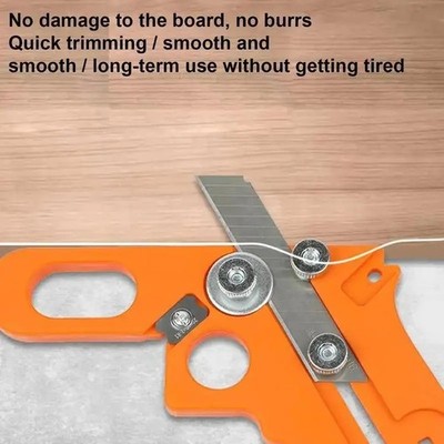 Manual Edge Banding Trimmer Veneer Edge Cutter Tool Woodworking Chamfer Plane
